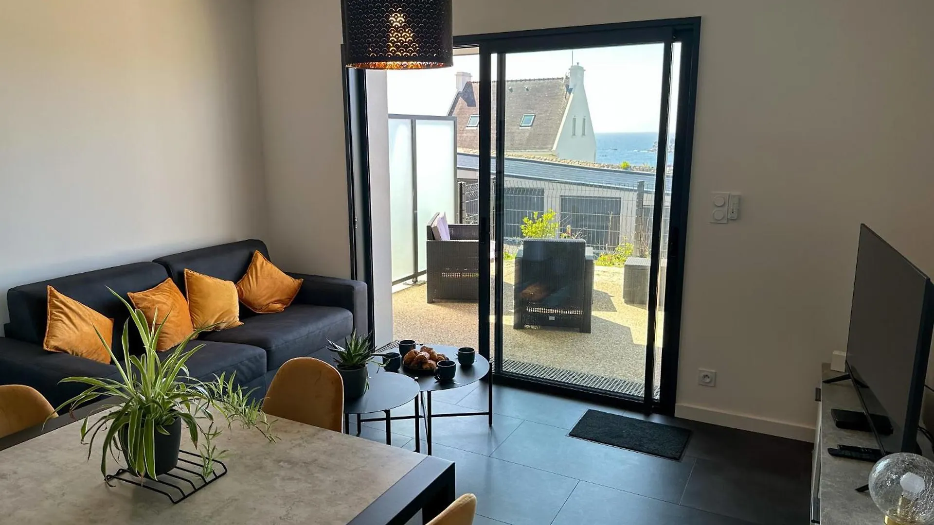 Ty Four - Bel Appartement T2 De Standing Vue Mer Porspoder Franciaország